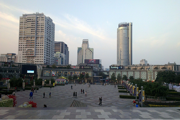 宁波天一广场全景图片