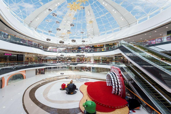 威海万达广场购物中心图片